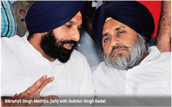 Synthetic drug case: ED asked to probe allegations against Bikramjit Singh Majithia