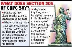 PRESENCE OF ACCUSED CAN BE EXEMPTED DURING CRIMINAL TRIAL IF ADEQUATE REASONS ARE GIVEN BY ACCUSED